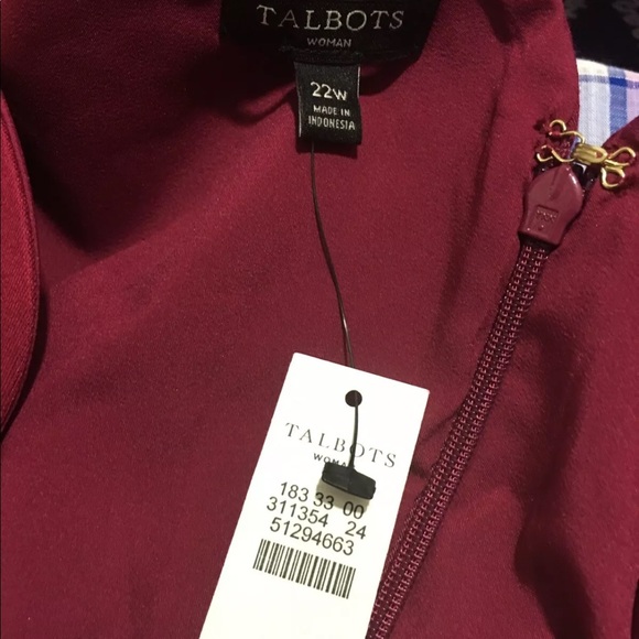 Talbots Women’s Dress Size 22W Ponte - Picture 6 of 8